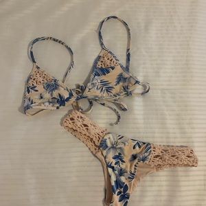 Frankie’s crochet bikini set